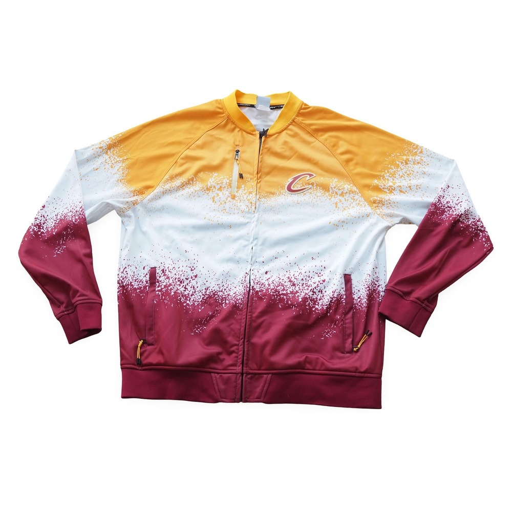 Zipway Cleveland Cavaliers Retro Pop Full Zip Jacket Mens XXL NBA‎ Basketball